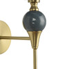 Миниатюра фото бра выключатель на корпусе lumion 8416/1w латунь | 220svet.ru